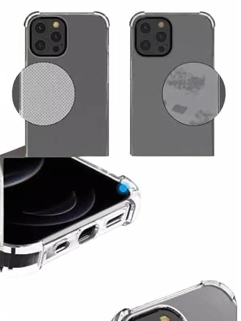 Iphone 12 Pro Max Clear Phone Cover and Screen Protector Mobile