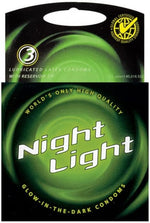 Glow in the Dark Condoms - 3 Pack - Night Light-